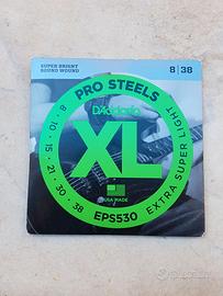 Corde chitarra elettrica ProSteels D'Addario EPS53