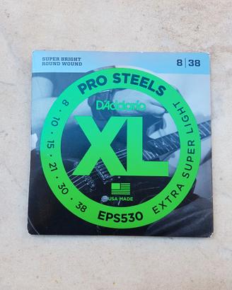 Corde chitarra elettrica ProSteels D'Addario EPS53