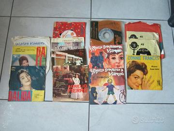 Dischi vinile 45 giri musica italiana anni 60
