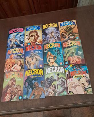 Fumetti NECRON Serie completa 1981 più 1 supplem.