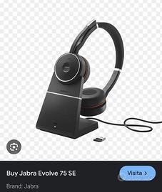Jabra Evolve 75 SE Noise Cancelling ufficio