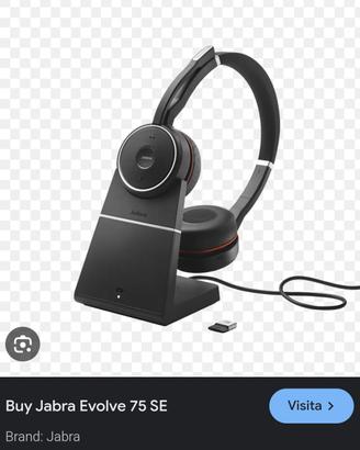 Jabra Evolve 75 SE Noise Cancelling ufficio