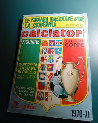 Album calciatori Panini 1970-1971
