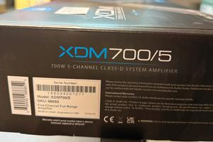 Amplificatore JL XDM 700 5 CANALI POTENTE 700 Watt