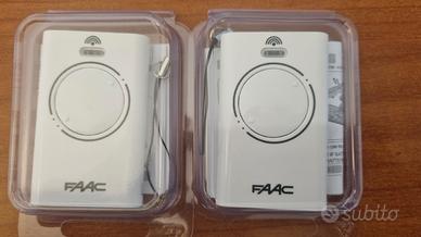 2 telecomandi FAAC 433 MHZ XT2 433 SLH LR 787007