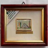 Miniatura su foglia argento