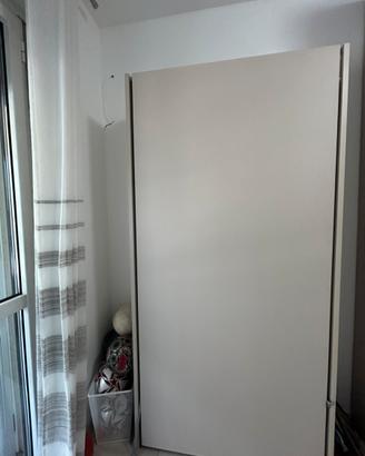 Letto singolo a scomparsa verticale essedue beige