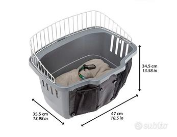 Cestino per cane da bicicletta