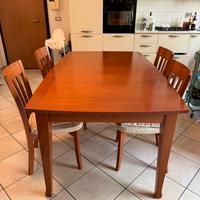 Tavolo cucina allungabile + sedie