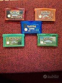 Giochi pokemon GBA