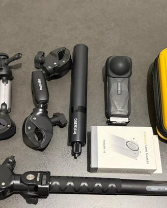 Insta 360 X5 + Accessori originali