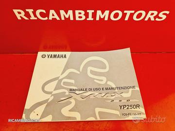MANUALE USO MANUTENZIONE YAMAHA XMAX