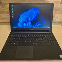 Dell Vostro 15-3568, Intel i5 7gen, 8 gb ram, SSD