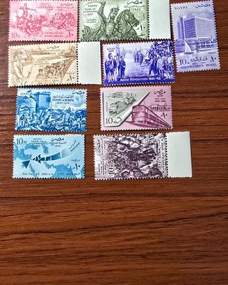 lotto di francobolli da collezione