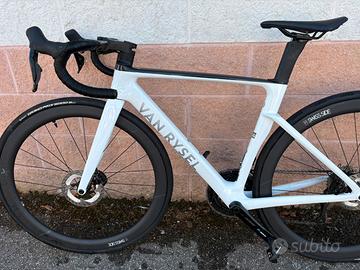 Van rysel rcr 105 di2 ( nuova) tg xs+ pedali keo
