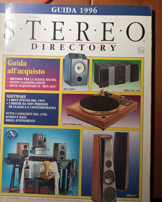 rivista HI-FI STEREO GUIDA 1996  DIRECTORY