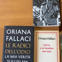 N.3 libri di Oriana Fallaci
