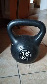 Kettlebell nero 16 kg