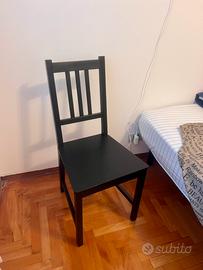 sedia stefan marrone-nero