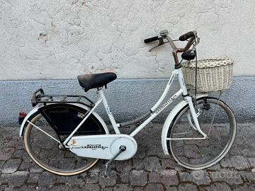 Bicicletta donna Adriatica Campioli vintage bianca