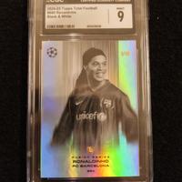 Topps Ronaldinho 1/10 Total Football CGC 9 