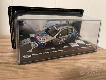 Peugeot 206  XS rally 2007 1/43