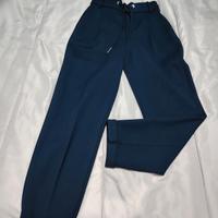 Pantaloni blu donna