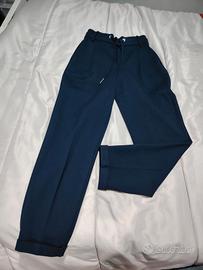 Pantaloni blu donna