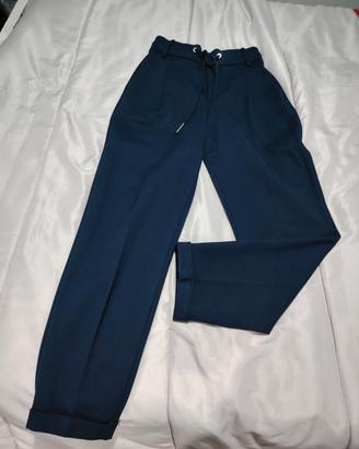 Pantaloni blu donna