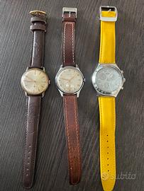 orologi pingard,eletta,swasch