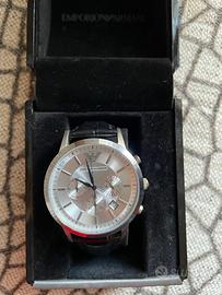 Orologio Emporio Armani con cinturino in pelle