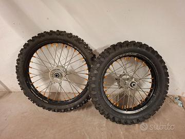 Cerchi e gomme ktm 65