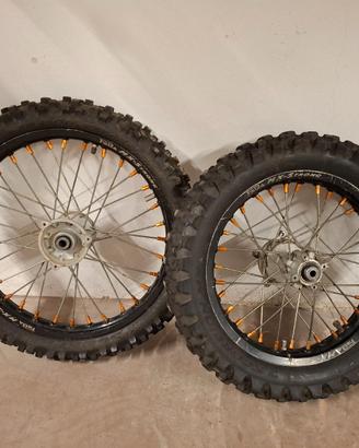 Cerchi e gomme ktm 65