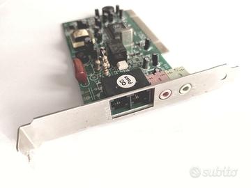 Modem Fax PCI Motorola 62412-51 scheda PC 56K