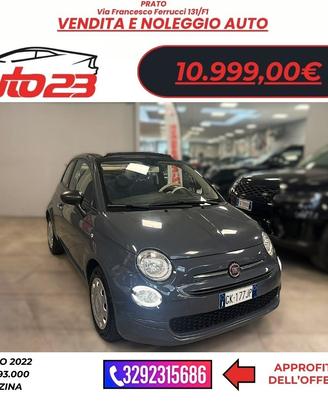 Fiat 500 C 1.0 Hybrid Red 69CV Ok Neopatentati