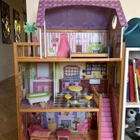 Casa delle bambole Kidkraft in legno per Barbie