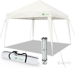 VOUNOT Gazebo Pieghevole da Giardino 3x3 M