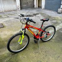 bicicletta mountain bike per bambino 24" brera
