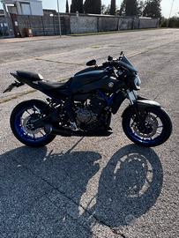 Yamaha MT 07 35kw depotenziata a libretto