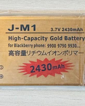 Batteria smartphone Blackberry: JM-1 + custodia