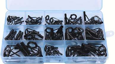 30 puntale passafilo per canne da pesca