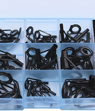 30 puntale passafilo per canne da pesca