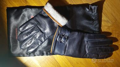 Guanti donna pelle e cashmire Bruno Carlo
