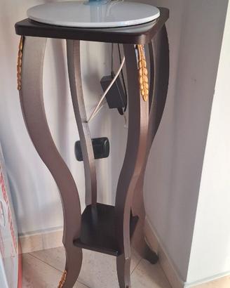 Colonna in legno