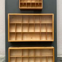 Espositore con vetrinette