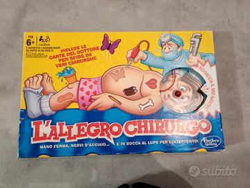 Gioco in scatola L' ALLEGRO CHIRURGO 