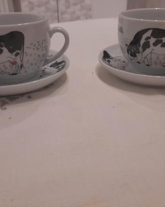 Coppia tazze grandi da colazione 