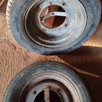 cerchi e gomme per Fiat 500 del 1970