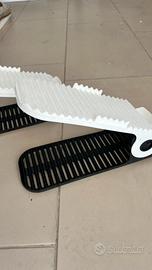 Set di 12 organizer regolabili per scarpe