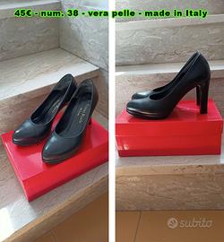 scarpe donna vera pelle